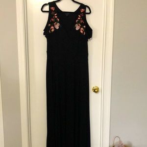 TORRID long black dress